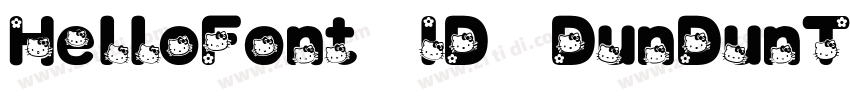 HelloFont ID DunDunT字体转换